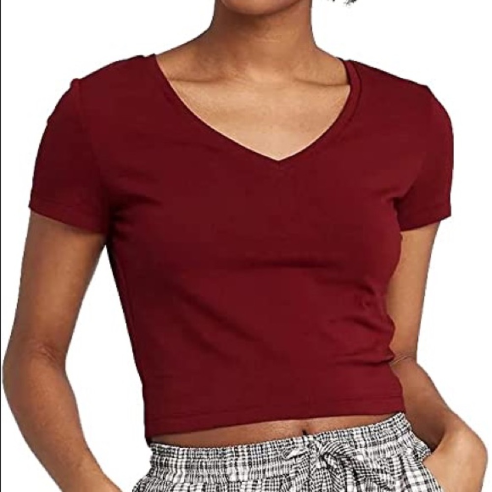 Target teens red check shirt size xs